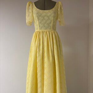 Retro 70's handmade dress